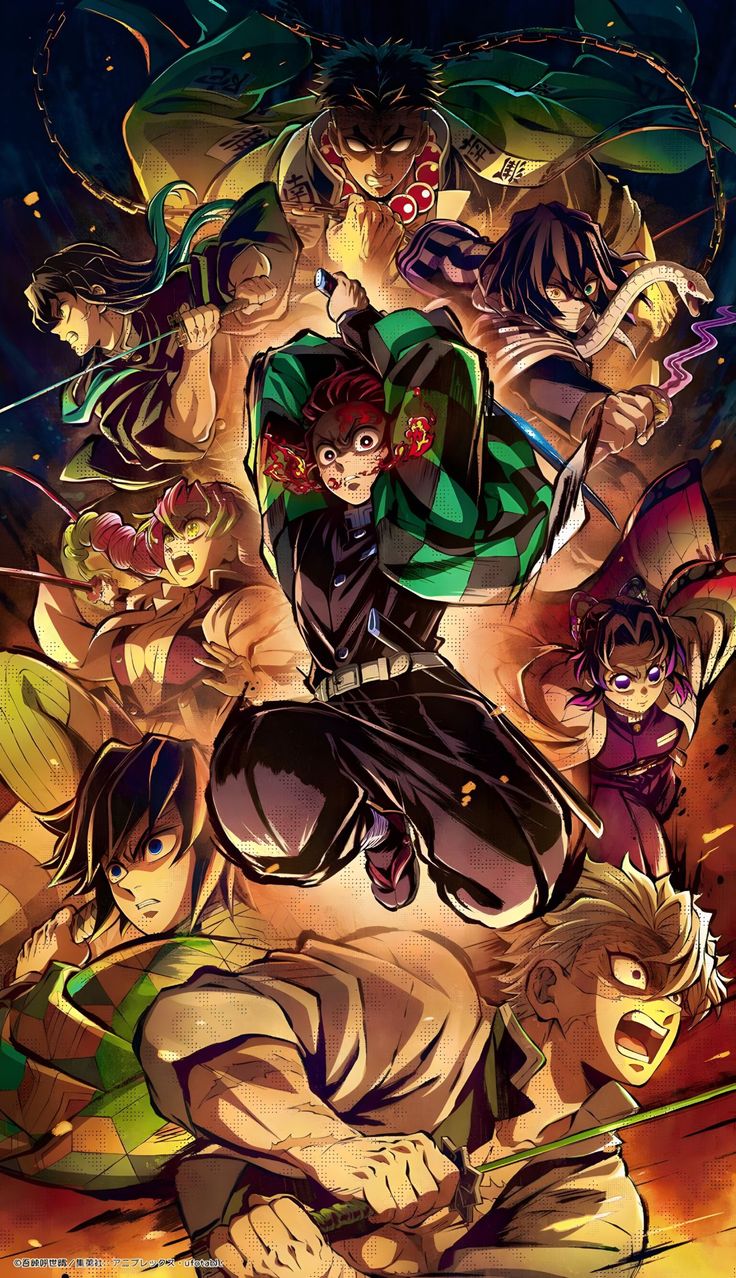 Demon Slayer anime poster